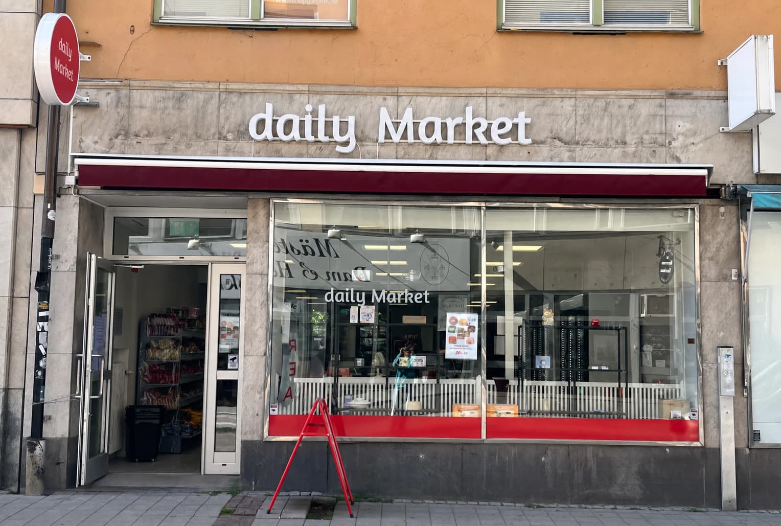 Daily Markets butik på Drottninggatan i Uppsala